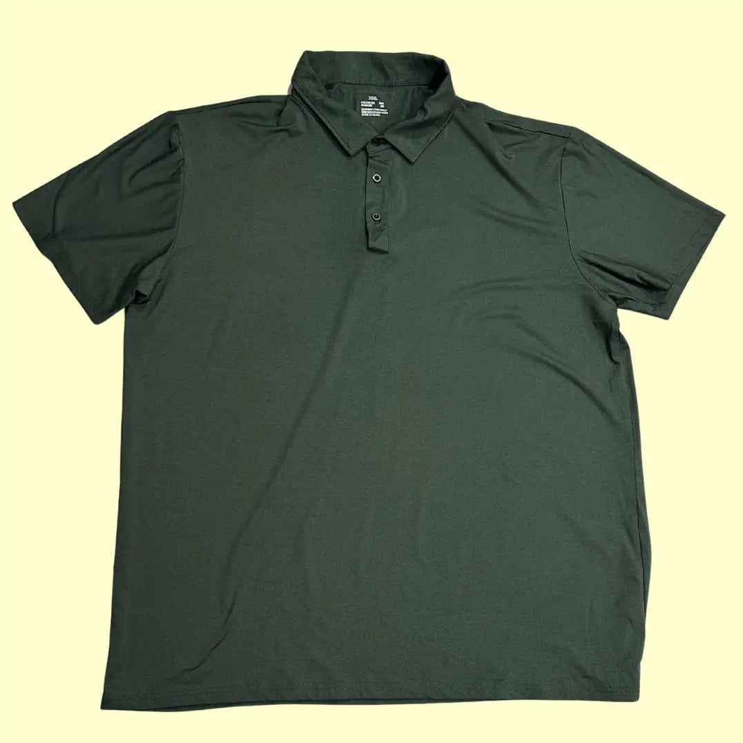 Dark green polo shirt in size XXL