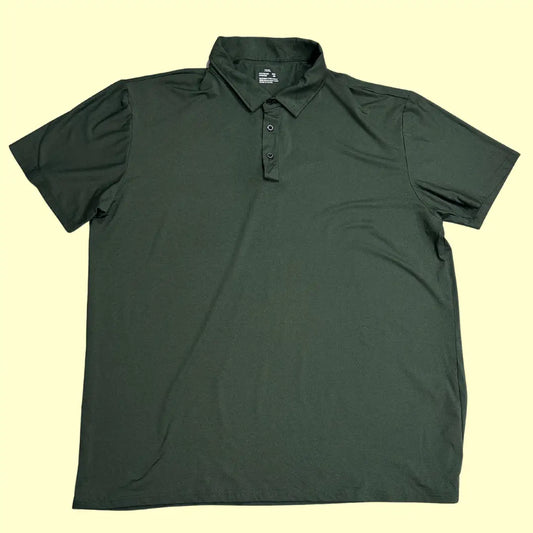 Dark green polo shirt in size XXL