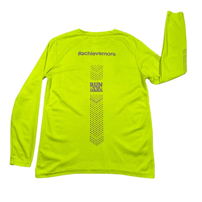 Run In The Dark Neon Long Sleeve Tee