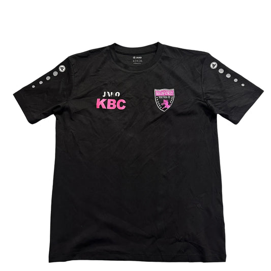 Jako Black T-Shirts Football Sports Jerseys