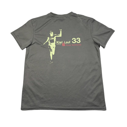 ZipPel's® Olive Running T Shirt-M