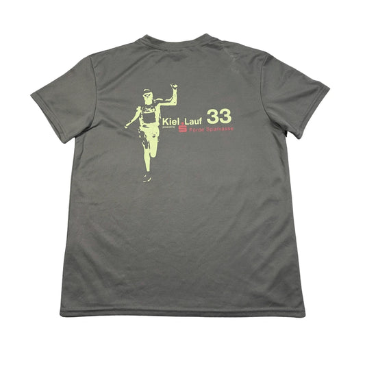 ZipPel's® Olive Running T Shirt-M