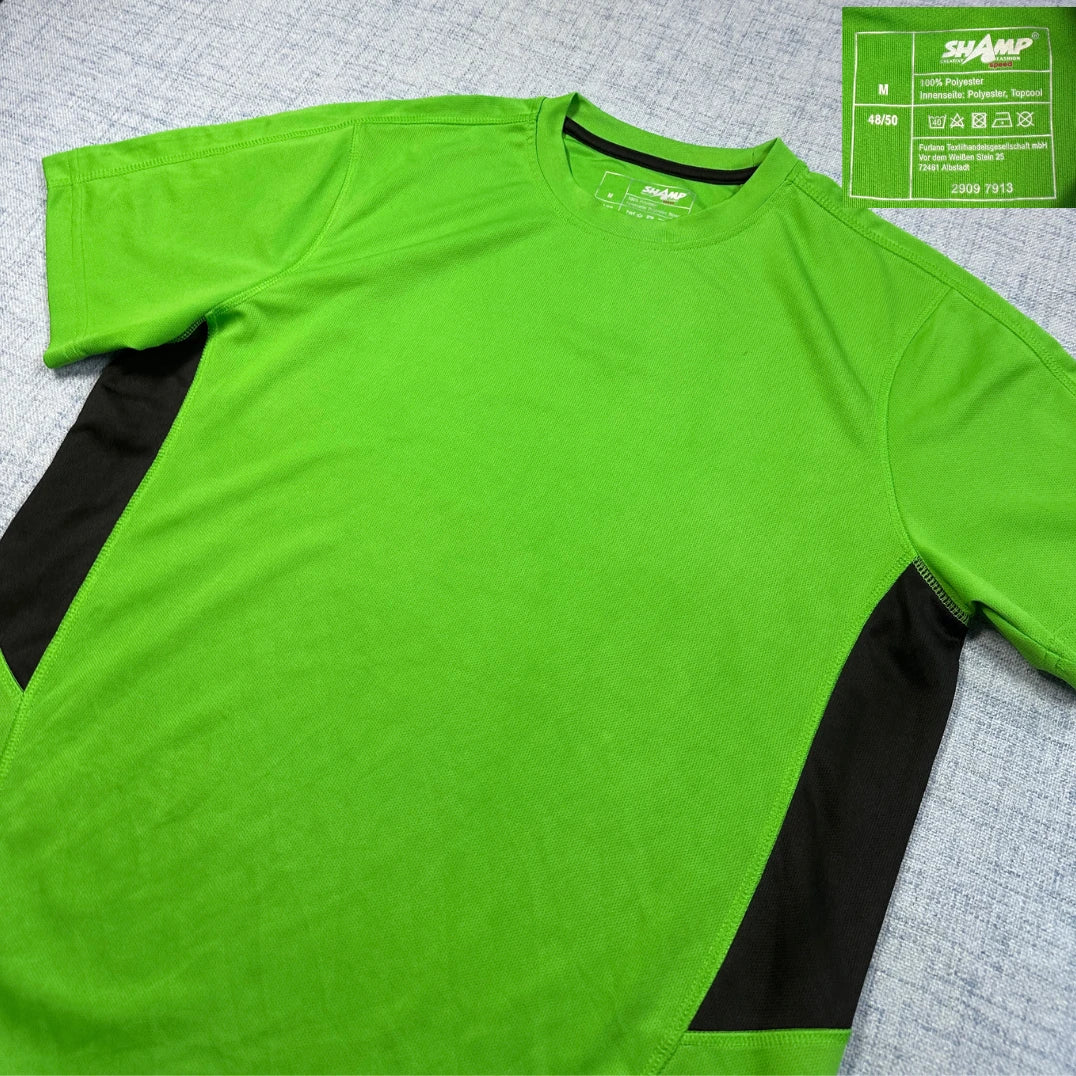 Shamp Green Men's T-Shirts Men T Shirts