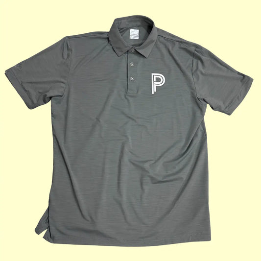 Callaway Opti-Dri performance polo in grey.