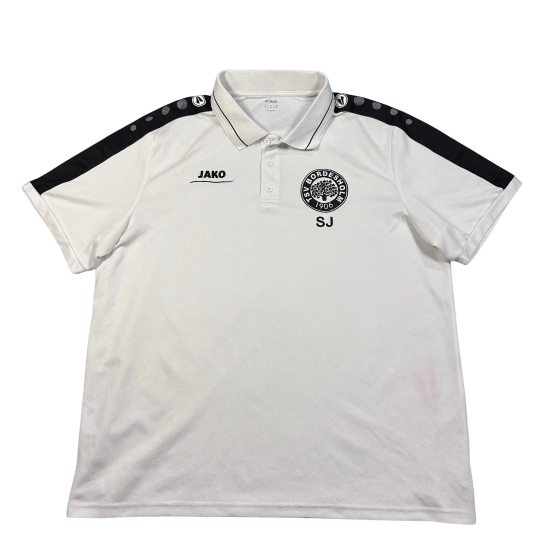 Jako White T-Shirts Polo T Shirt