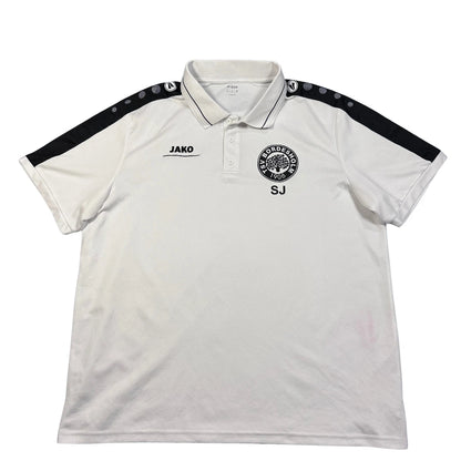 Jako White T-Shirts Polo T Shirt