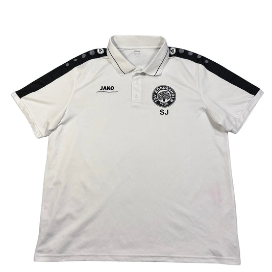 Jako White T-Shirts Polo T Shirt