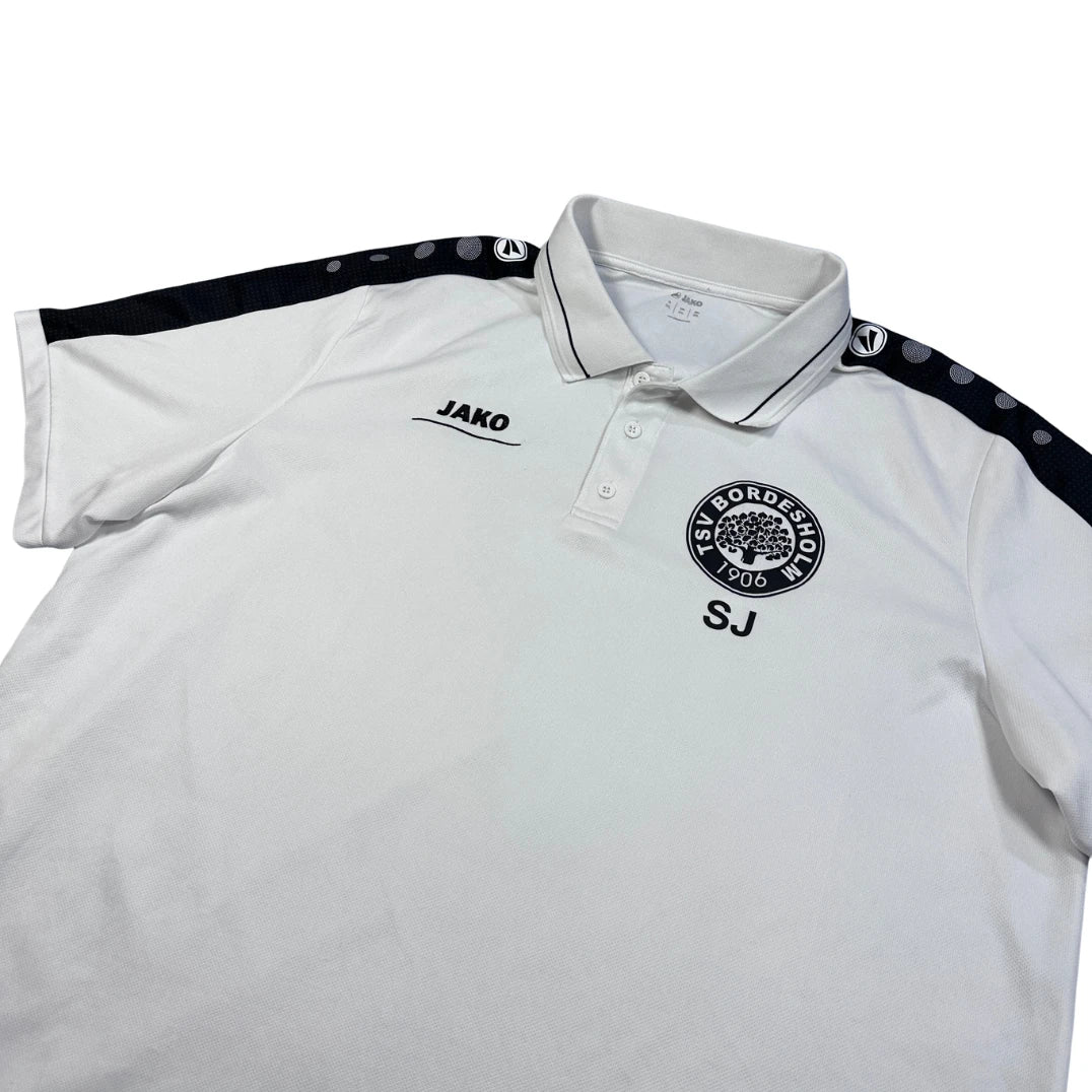 Jako White T-Shirts Polo T Shirt