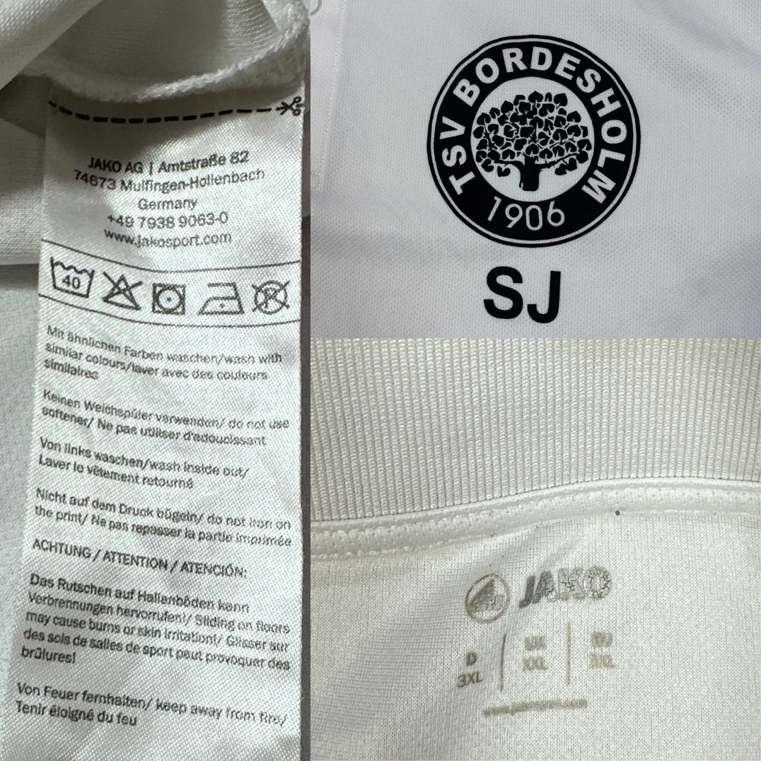 Jako White T-Shirts Polo T Shirt