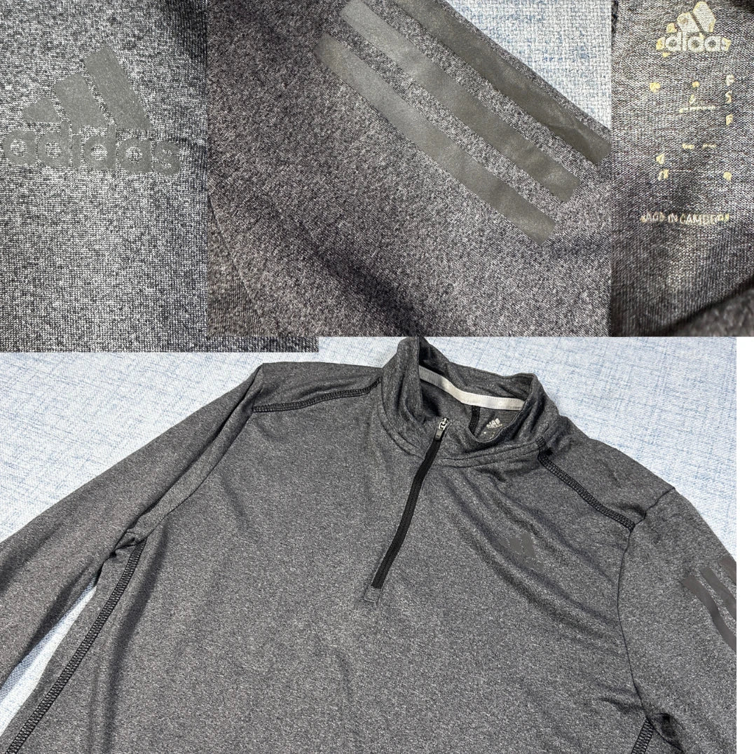 Adidas Grey T-Shirts Workout Sports Gear