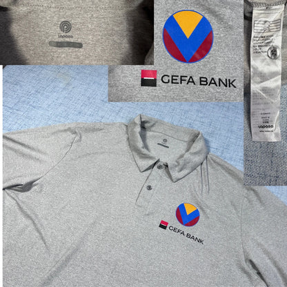 Lapasa Grey T-Shirts Polo T Shirt