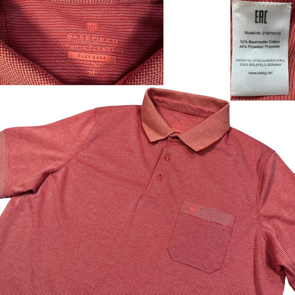 Basefield Red T-Shirts Polo T Shirt