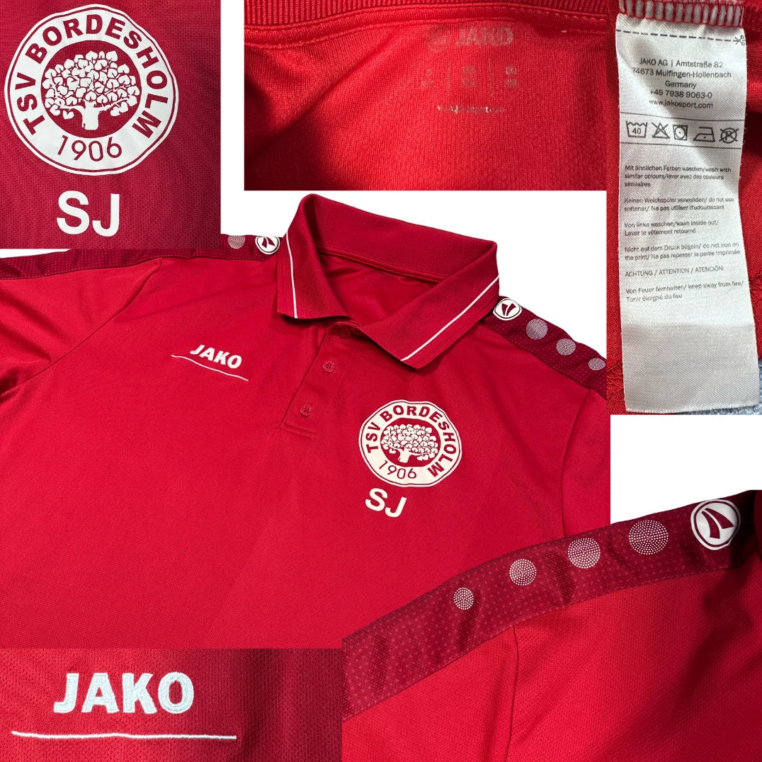 Jako Red T-Shirts Polo T Shirt