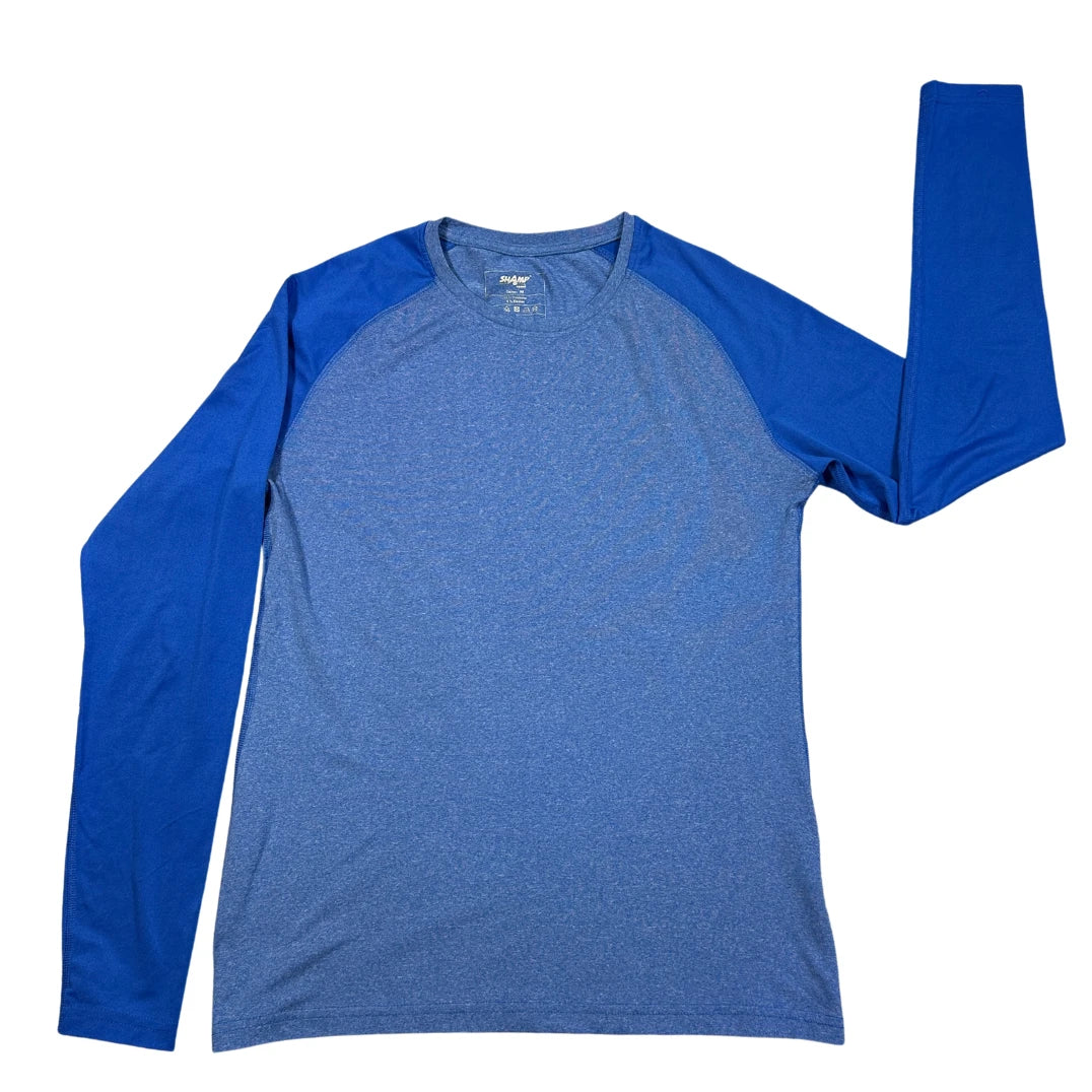 Thrift-and-treasures Blue Men's Running Shirt-M Men T Shirts