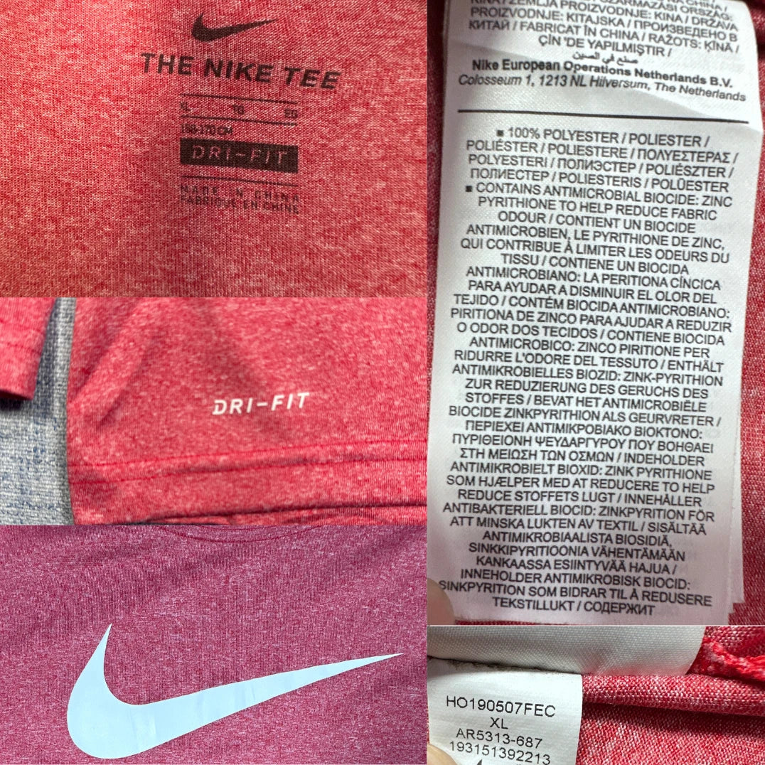Thrift-and-treasures Red Men's Dri-Fit Shirt Men T Shirts