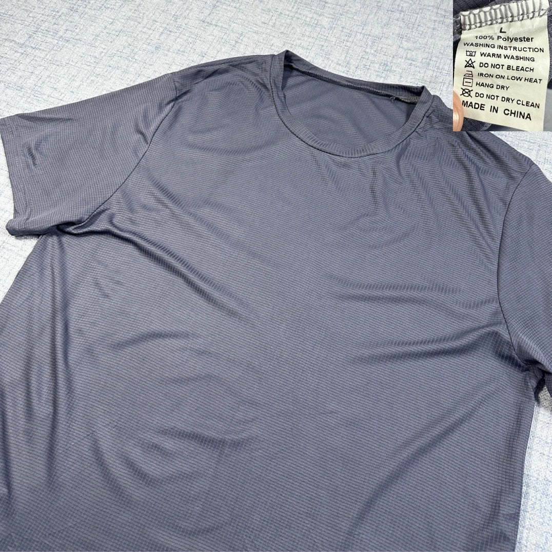 Unbranded Gray Sports T Shirt-L