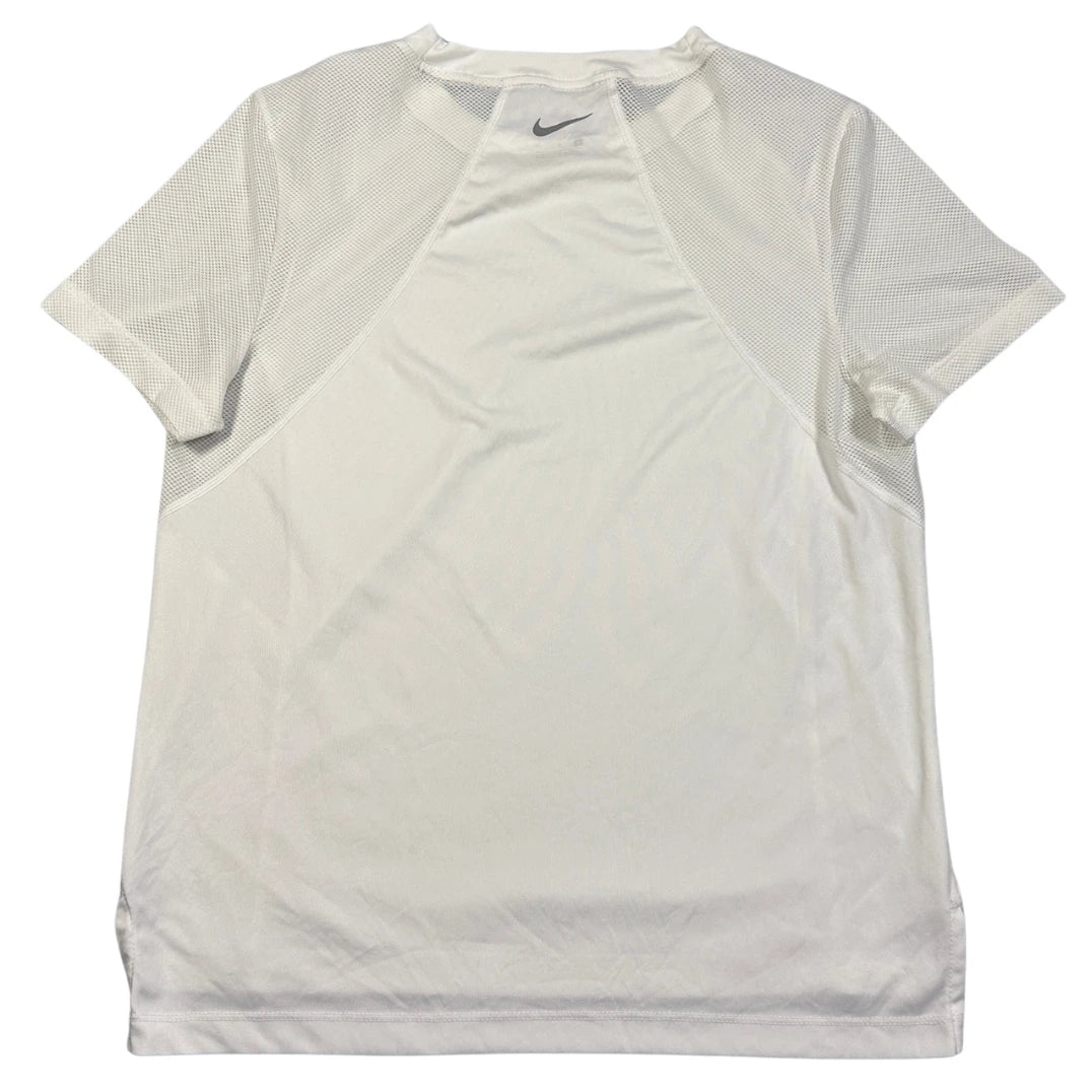 Nike® White Dri Fit Running Shirt-S