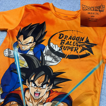 Dragon Ball® Orange Graphic T Shirt-S