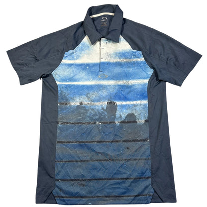 Oakley® Blue Polo Graphic-M