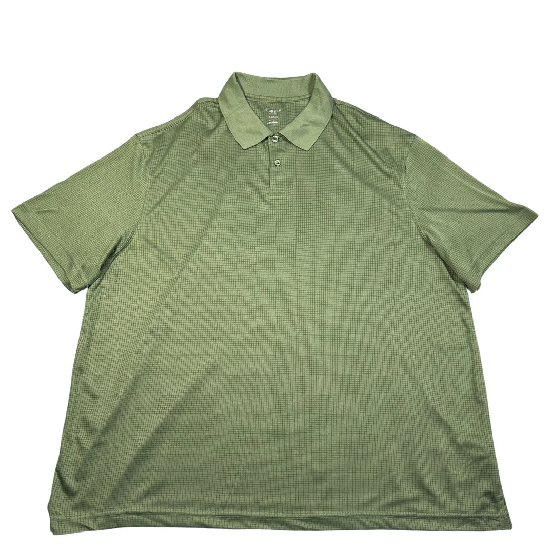 Haggar® Olive Polo Textured-2XL