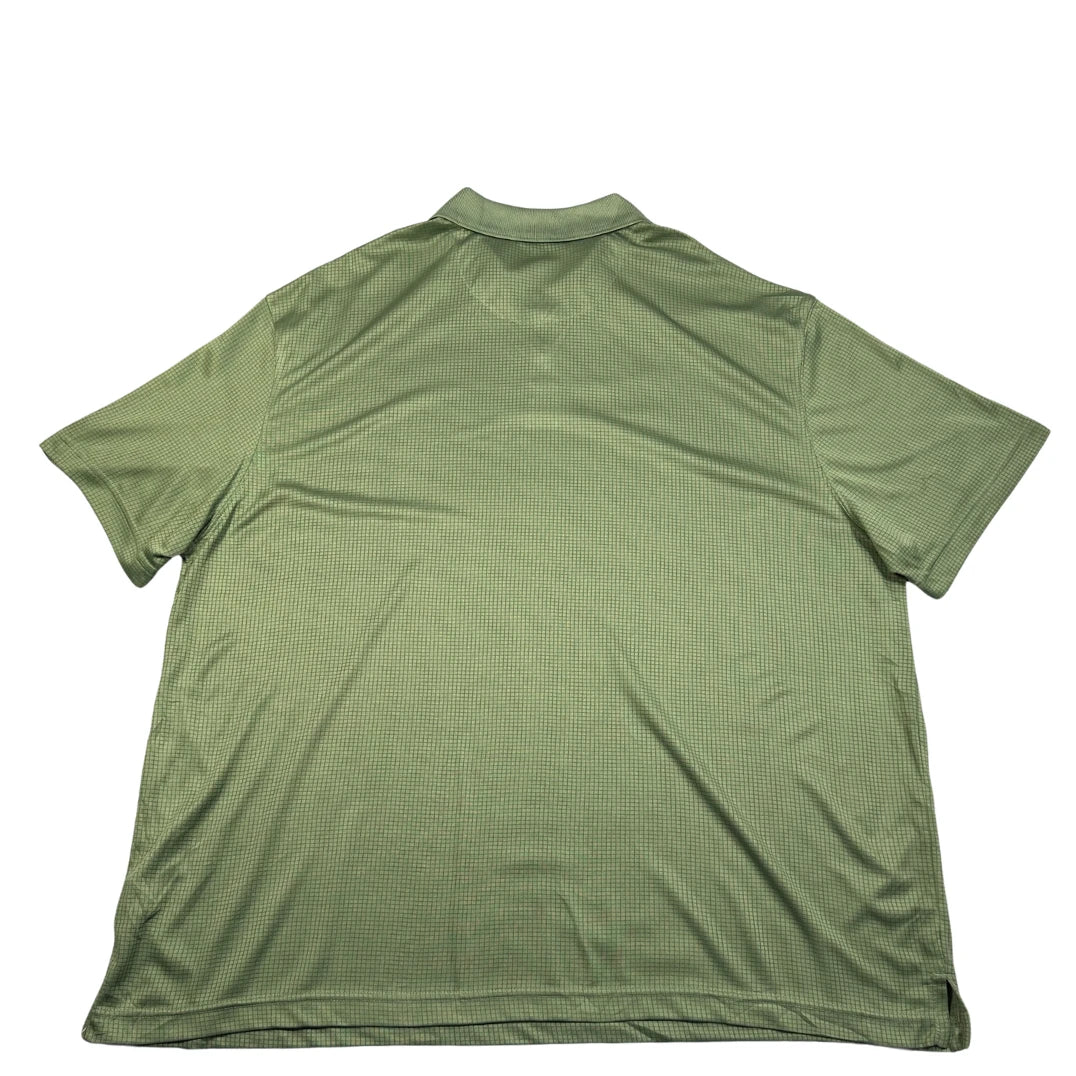 Haggar® Olive Polo Textured-2XL