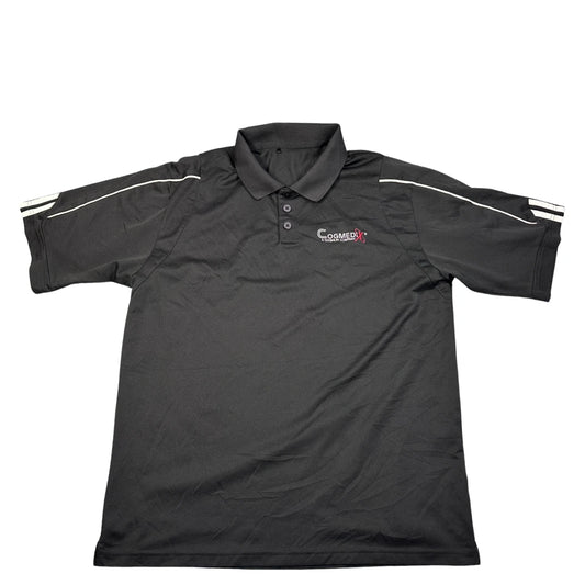 Adidas® Black Polo Contrast Trim