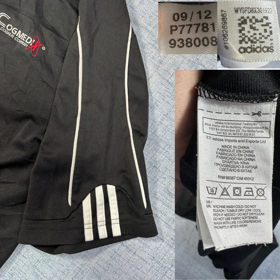 Adidas® Black Polo Contrast Trim