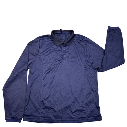 Premier® Navy Polo Longsleeve-L