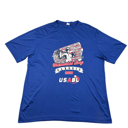 Sport Tek® Blue T Shirt Graphic-L