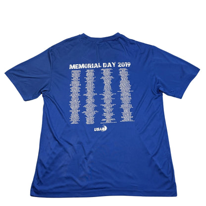 Sport Tek® Blue T Shirt Graphic-L