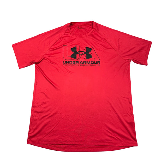 Under Armour® Red Performance T Shirt-2XL
