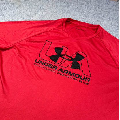 Under Armour® Red Performance T Shirt-2XL