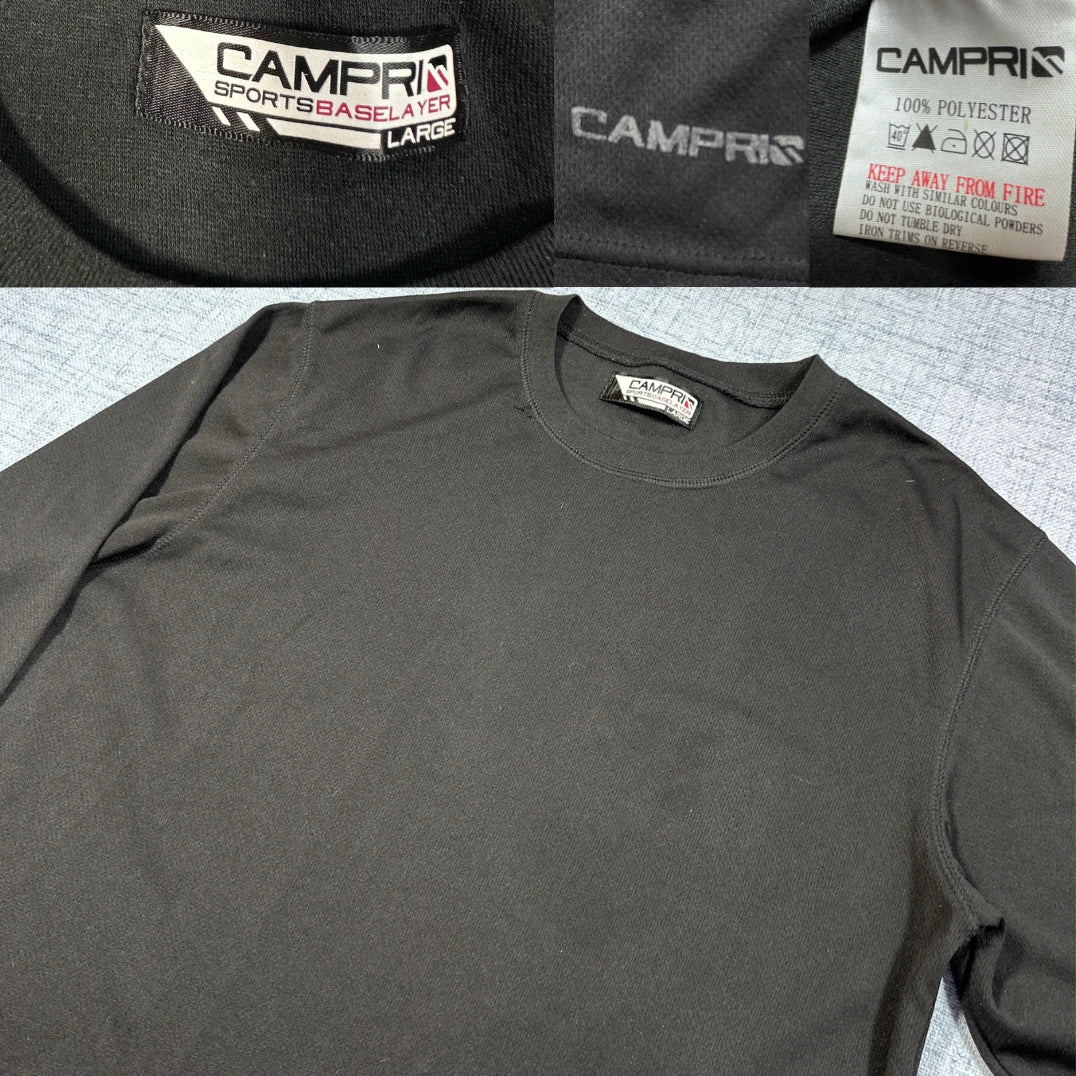 Campri® Black Base Layer Top-L