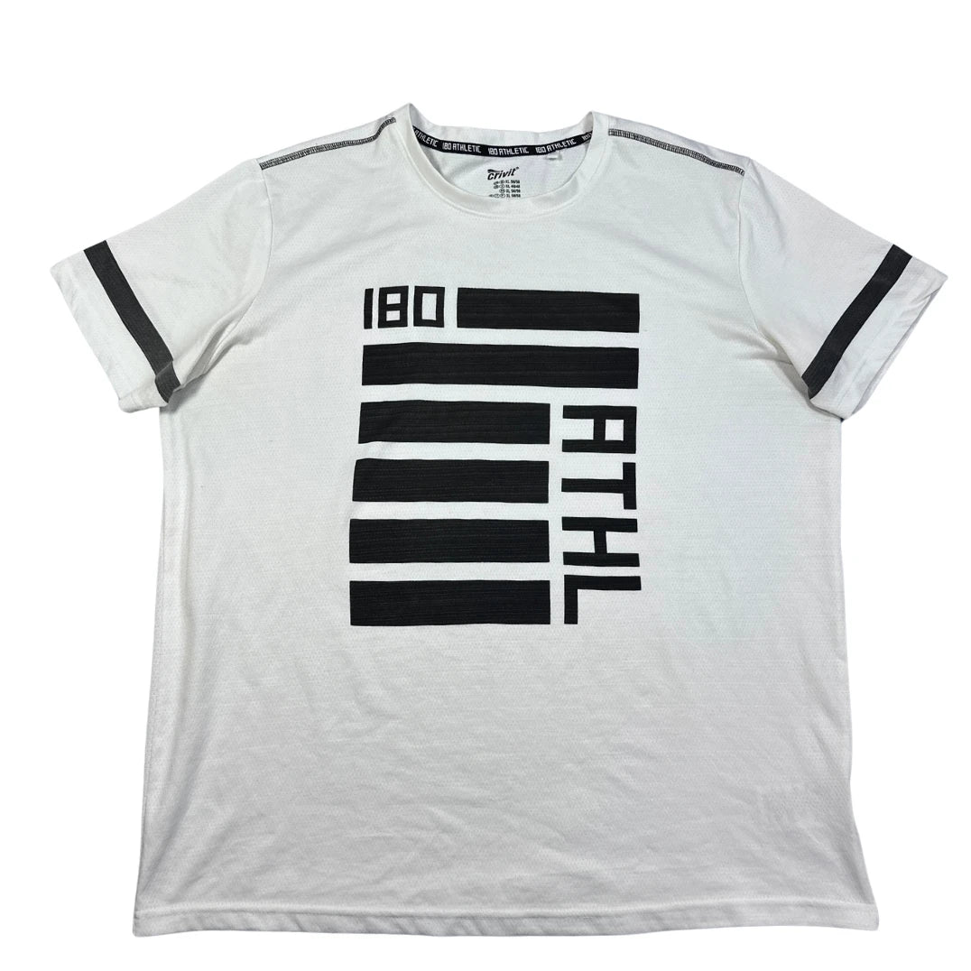 Crivit® White Athletic T Shirt-XL