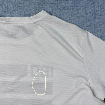 Crivit® White Athletic T Shirt-XL