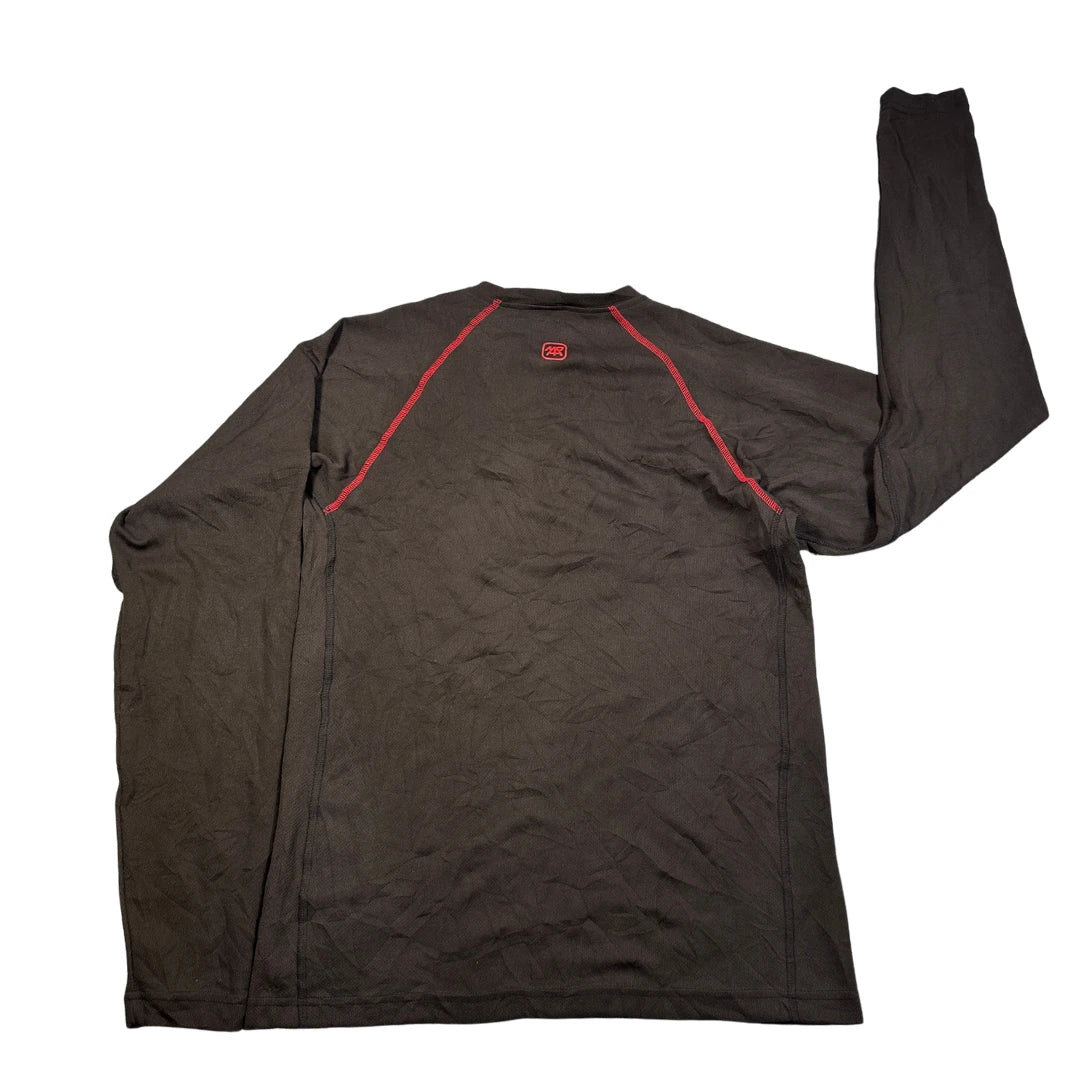 MOAH®Black Sports Top Contrast-M