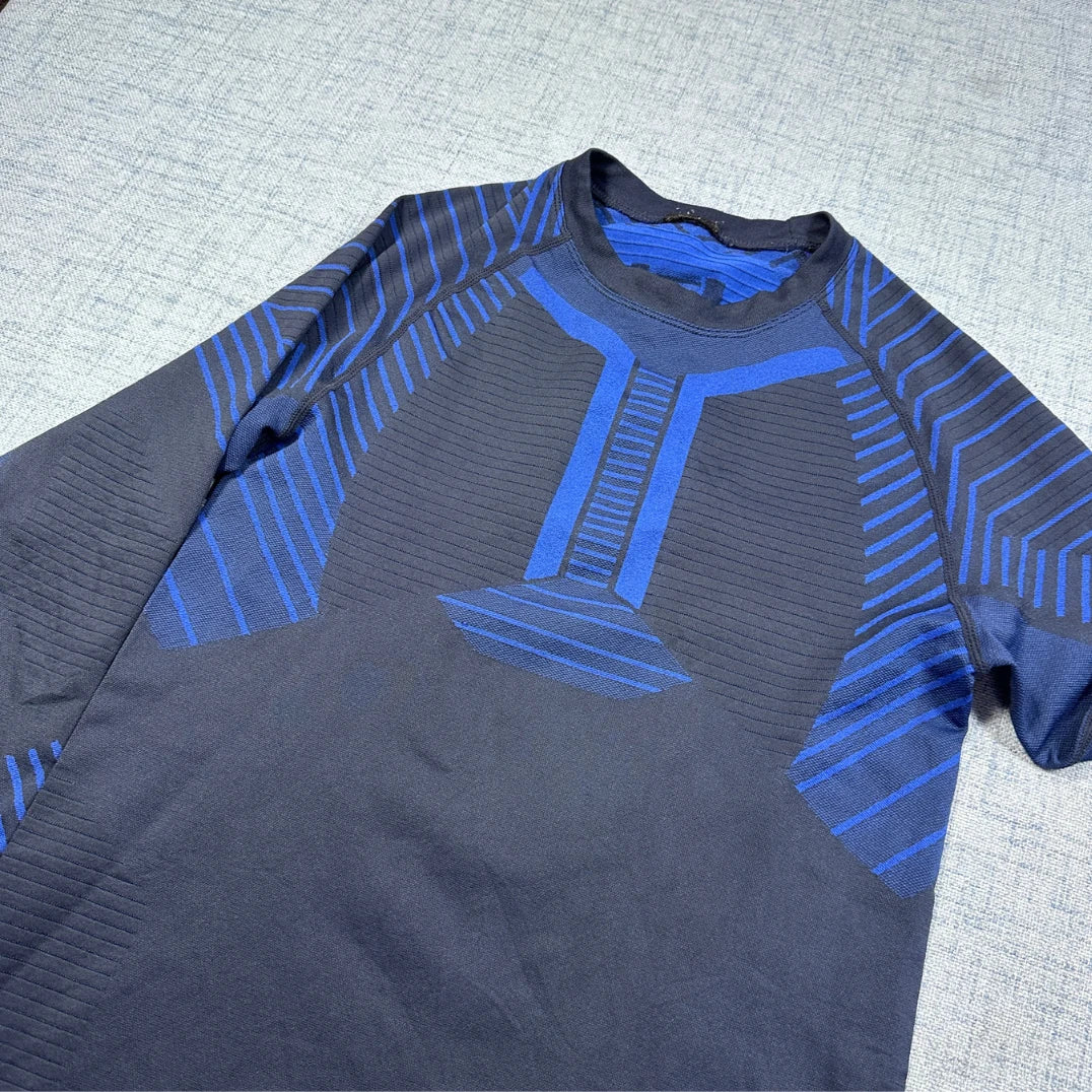 Unbranded Navy Compression Top Seamless-S