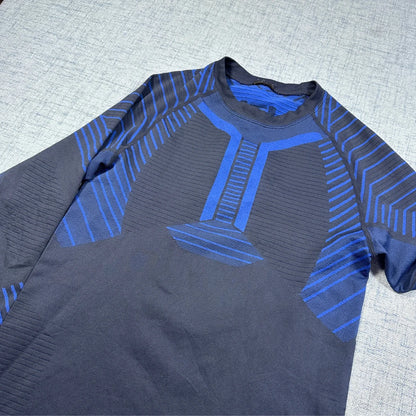 Unbranded Navy Compression Top Seamless-S