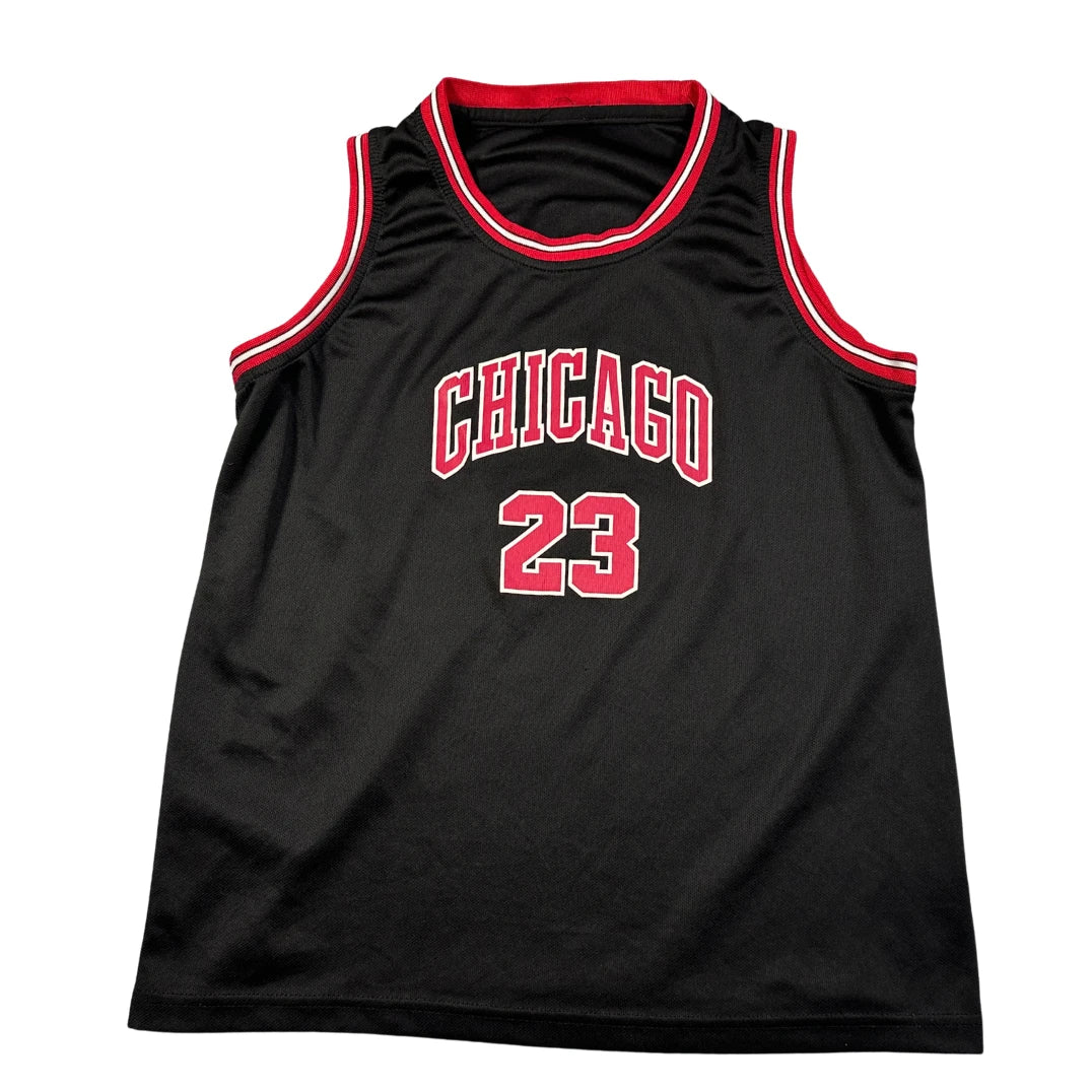Unbranded Black Basketball Jersey 23-L