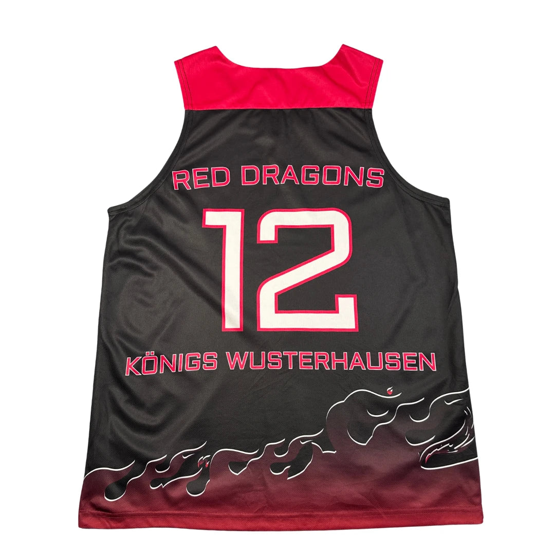 Nu Jersey® Black Basketball Jersey-L
