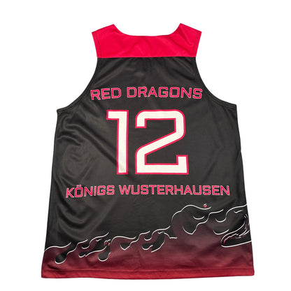 Nu Jersey® Black Basketball Jersey-L