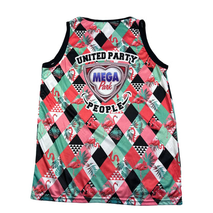 Mega Park® Multicolor Tank Top-XL