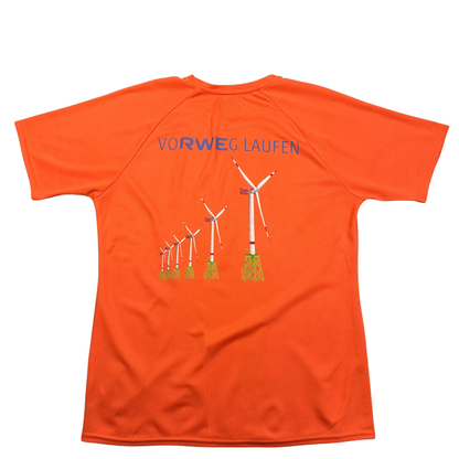 RWE® Orange Sports T Shirt Marathon-M