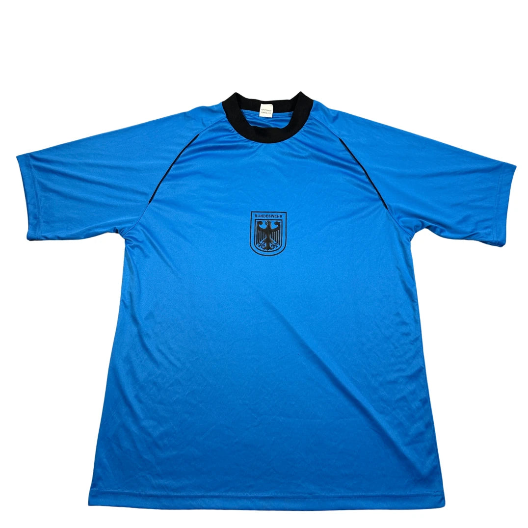 Unbranded Blue Sports T Shirt Crest-L