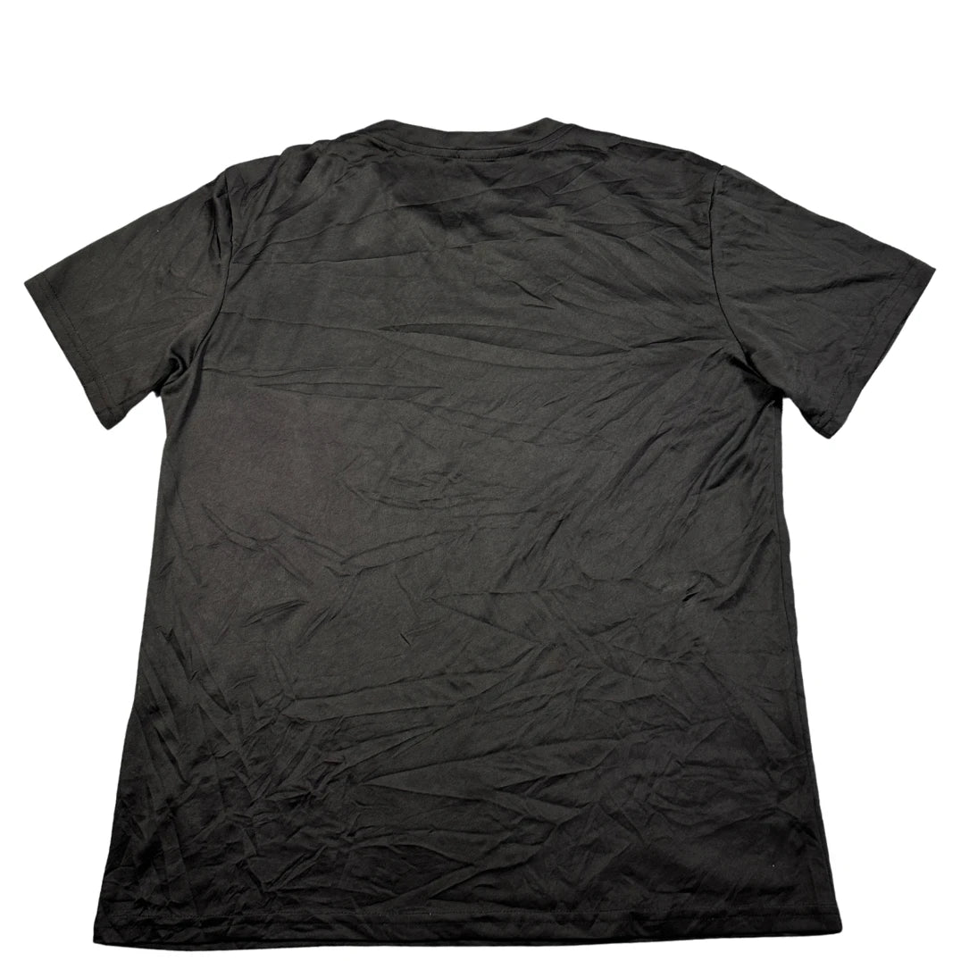 SHEIN® Black Sports T Shirt Basic-M