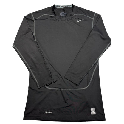 Nike® Black Pro Combat Compression Top-XL