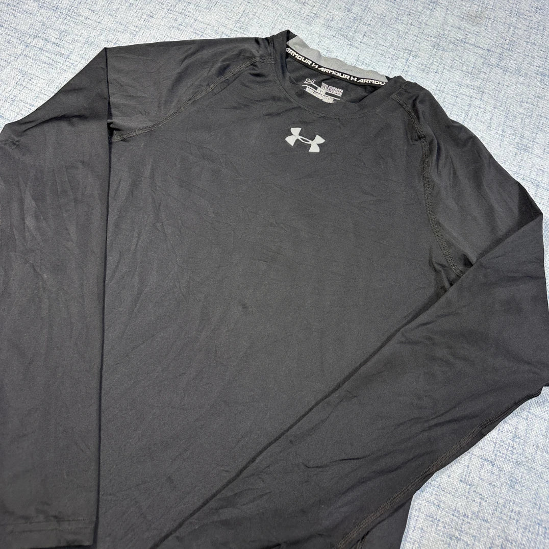 Under Armour® Black HeatGear Compression Shirt