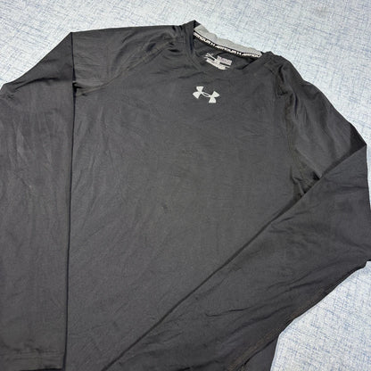 Under Armour® Black HeatGear Compression Shirt