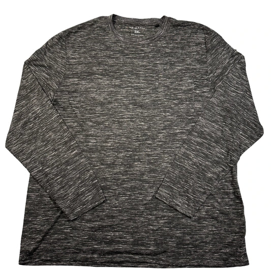 Primark Grey Pocket Long Sleeve Tee-2XL