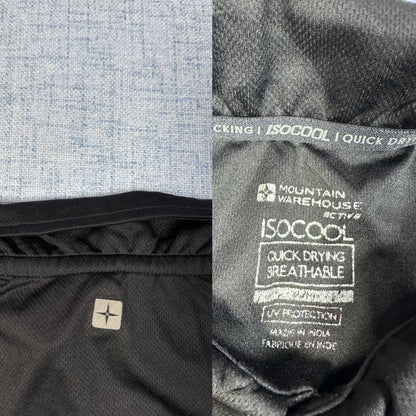Mountain Warehouse Black Isocool Polo Shirt
